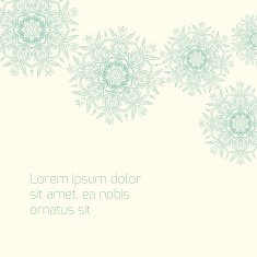 Floral abstract ornament vector illustration N7