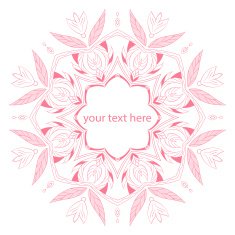 Floral abstract ornament vector illustration N12