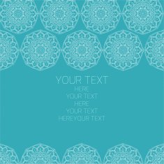 Floral abstract ornament vector illustration N23