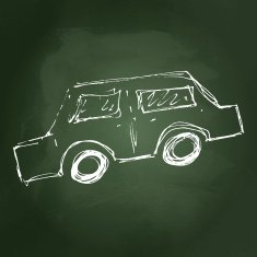 Set of cartoon style car N2