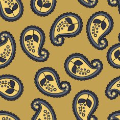 Paisley seamless pattern N3