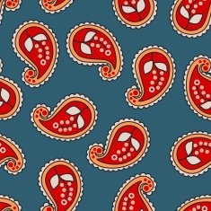 Paisley seamless pattern N10