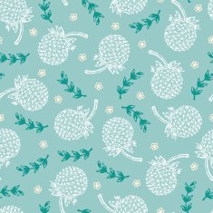 Dandelions Floral seamless pattern Hand Drawn Doodles Flowers N4