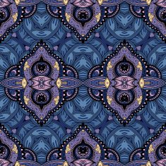 Vector Seamless Ornate Pattern N3