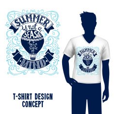 T-shirt Design Lettering