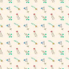 Hand drawn doodle vintage seamless pattern N7