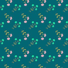Vintage seamless floral pattern N7