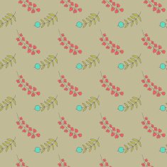 Vintage seamless floral pattern N10