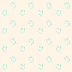 hand drawn seamless vector pattern