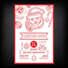 Christmas party invitation N2