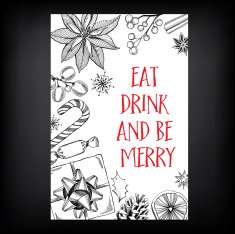 Christmas party invitation N5