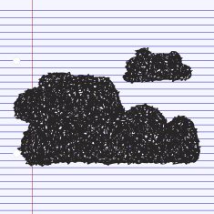 Simple doodle of a cloud N2