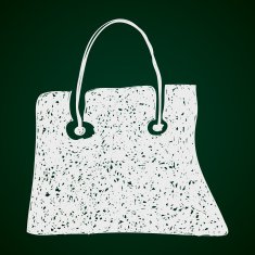 Simple doodle of a shopping bag