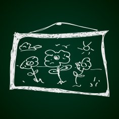 Simple doodle of a picture N6