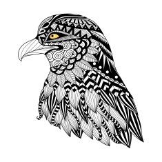 Eagle coloring page