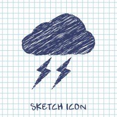 icon of storm