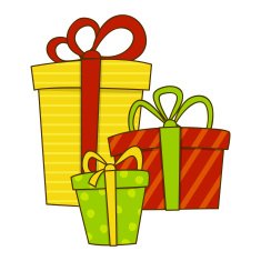 Doodle gift boxes for Your design