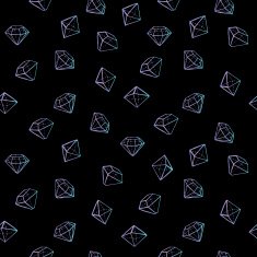 Jewels fashion seamless pattern