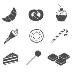Dessert Icons N4