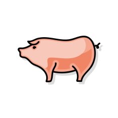 pig doodle