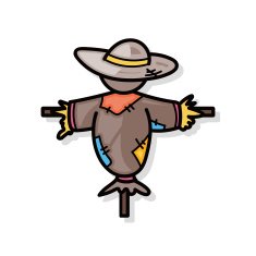 Scarecrow doodle