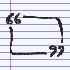 Simple doodle of a quote N2