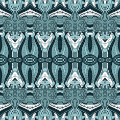 Vector Seamless Ornate Pattern N7