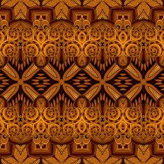 Vector Seamless Abstract Tribal Pattern N5