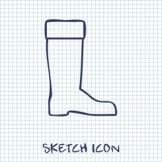 boot vector icon