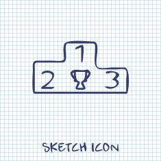 Winner podium icon
