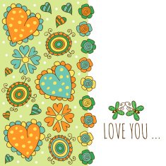 Floral Greeting Card N2