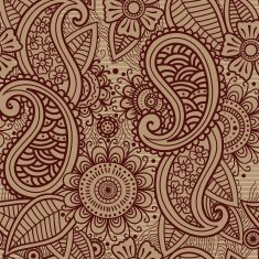 Seamless mehendi
