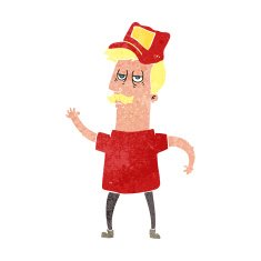cartoon bored mechanic