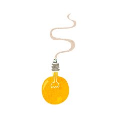 Cartoon Light Bulb N53