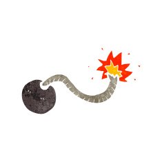 Cartoon Bomb N11
