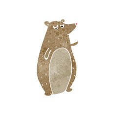 Cartoon Bear N12