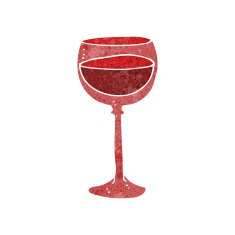 Cartoon Wine Glass N6