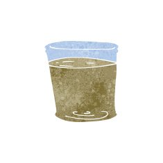 cartoon whiskey glass N2