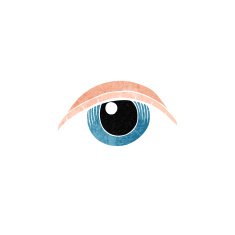 cartoon tattoo eye symbol