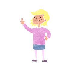 Cartoon Woman N9