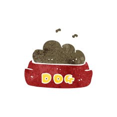 Cartoon Dog Food N5