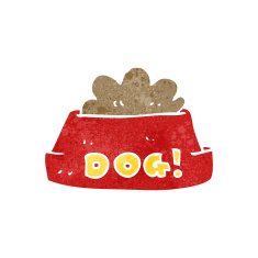 Cartoon Dog Food N6
