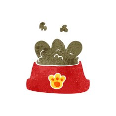 Cartoon Dog Food N7