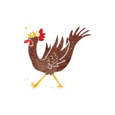 Cartoon Rooster N13