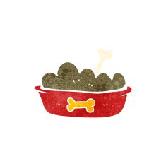 Cartoon Dog Food N10