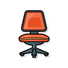 chair sofa doodle N2