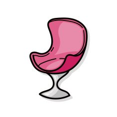 chair sofa doodle N3