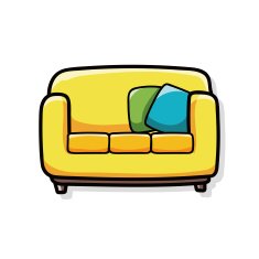 chair sofa doodle N10