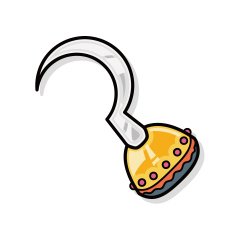 pirate hook doodle