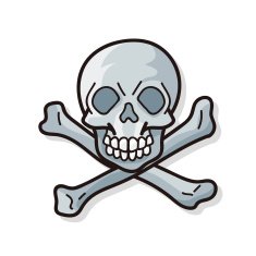 skull Doodle N4